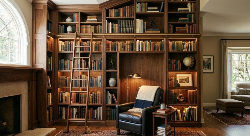 Bookshelves Installation in Woodbridge, VA