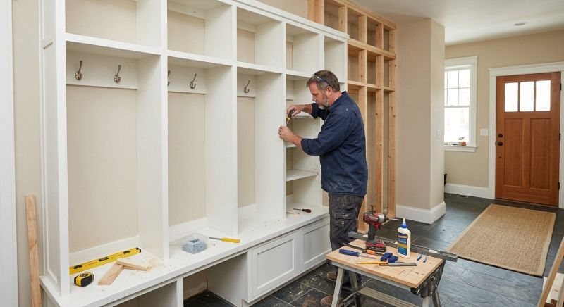 Built In Shelving Service in Durham, NC
