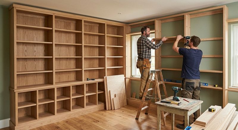 Built In Storage Installation in Winston Salem, NC