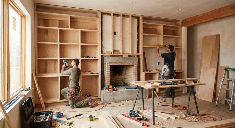Fireplace Built Ins Installation in Raleigh, NC